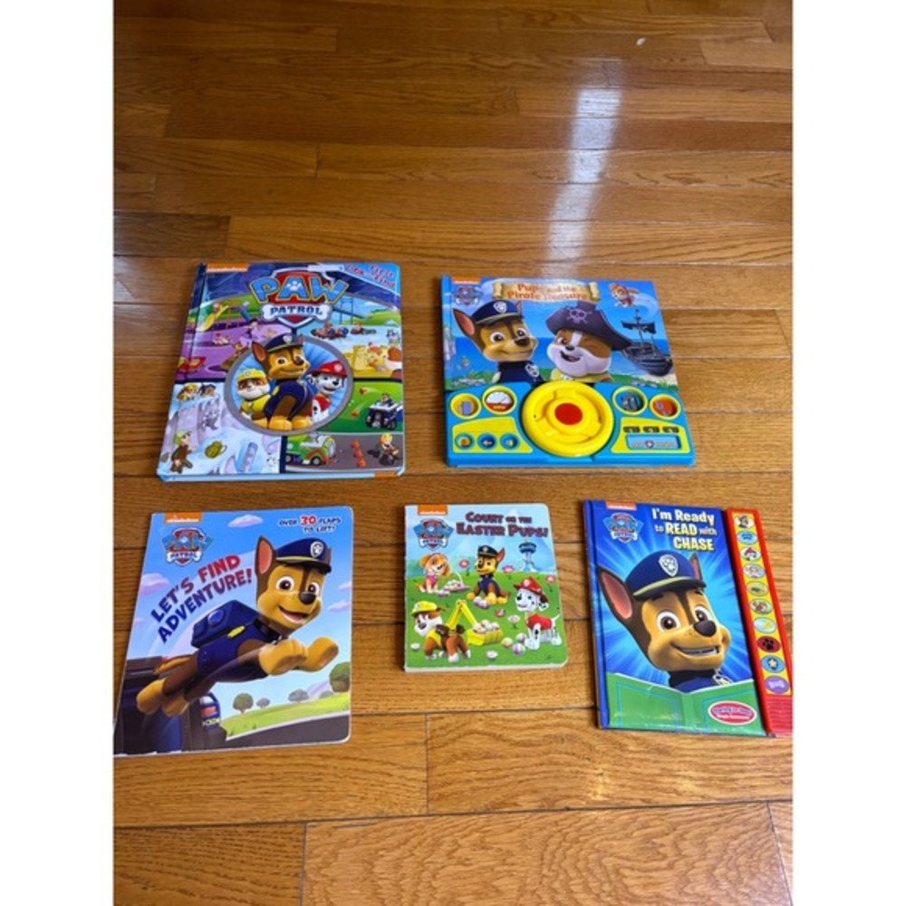 Nickelodeon Paw Patrol Board Books Lot‎ Chase Marshall Skye 5 Books